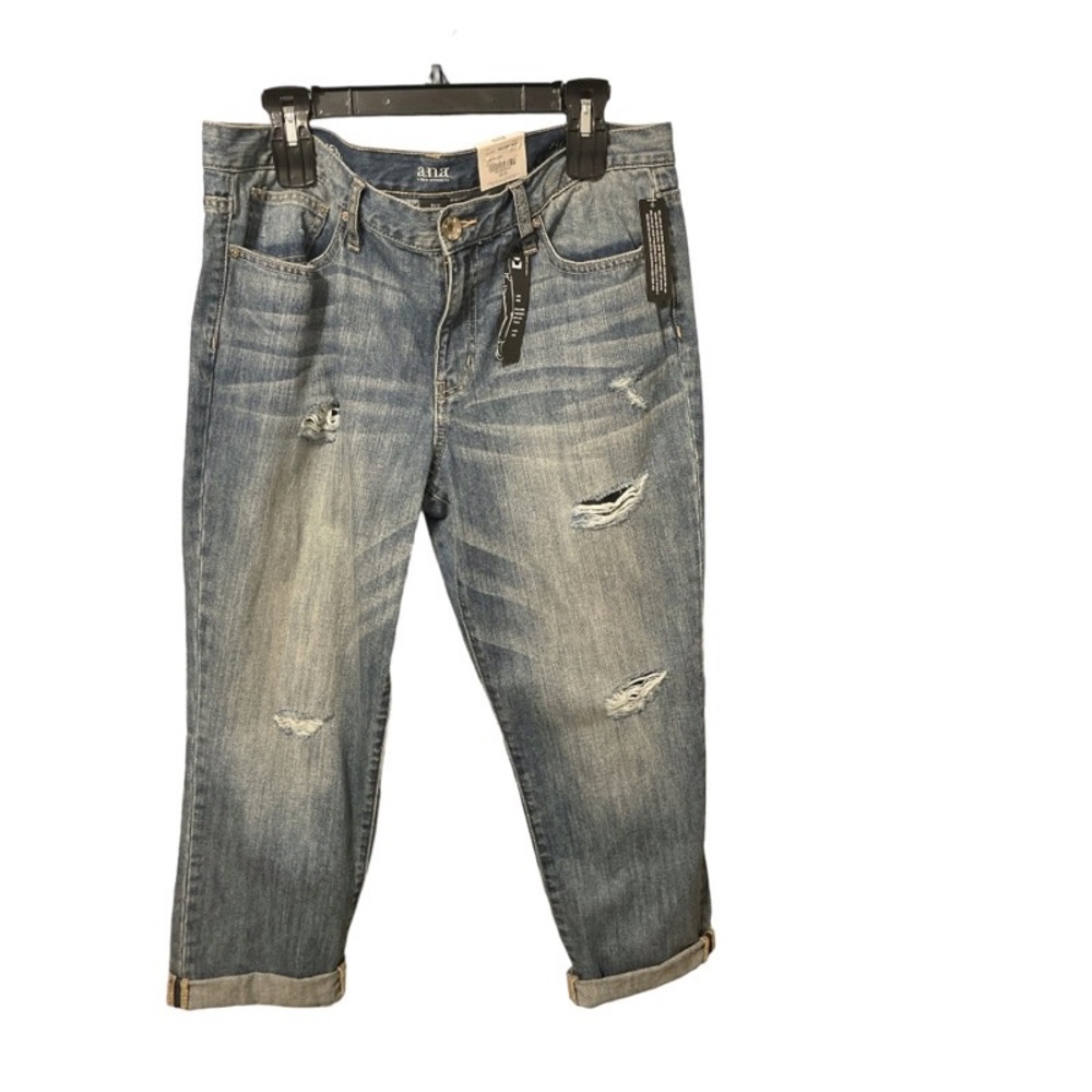 a.n.a Womens Low Rise Boyfriend Jean
